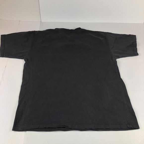 Yijan Australia Art Shirt Men's Large Black Red Yalka Ceremony Bush Onion Tee - Picture 12 of 15